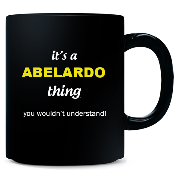 Mug for Abelardo