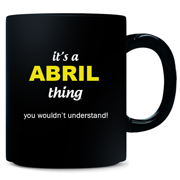 Mug for Abril