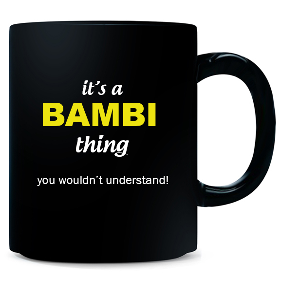 Mug for Bambi