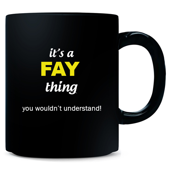 Mug for Fay