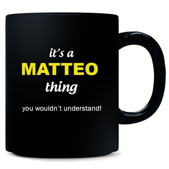 Mug for Matteo