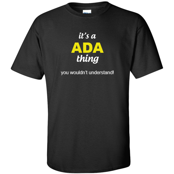 t-shirt for Ada