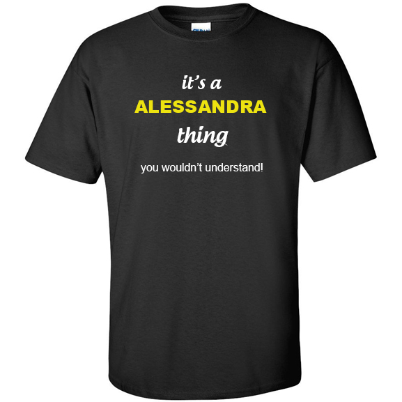 t-shirt for Alessandra