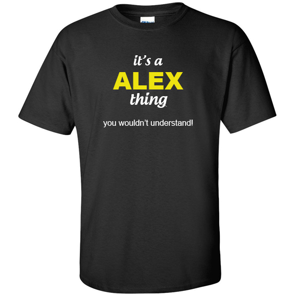 t-shirt for Alex