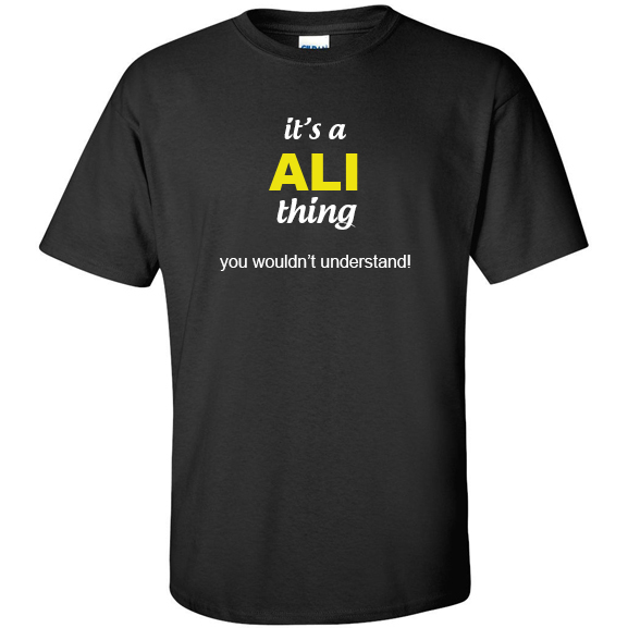 t-shirt for Ali