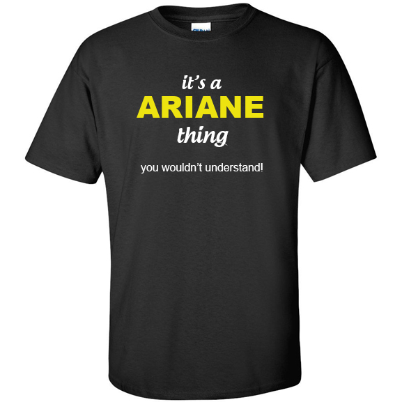 t-shirt for Ariane