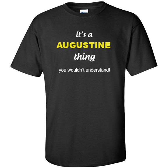 t-shirt for Augustine