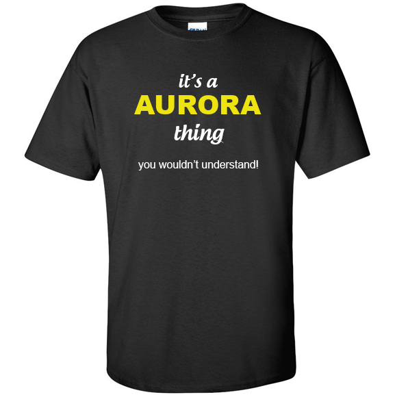 t-shirt for Aurora
