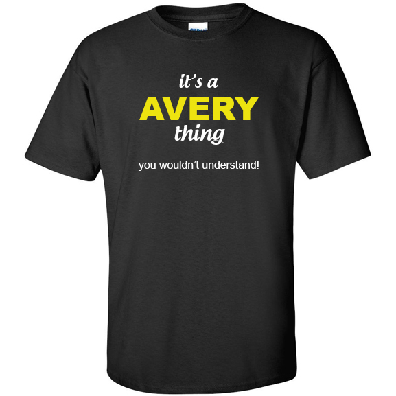 t-shirt for Avery