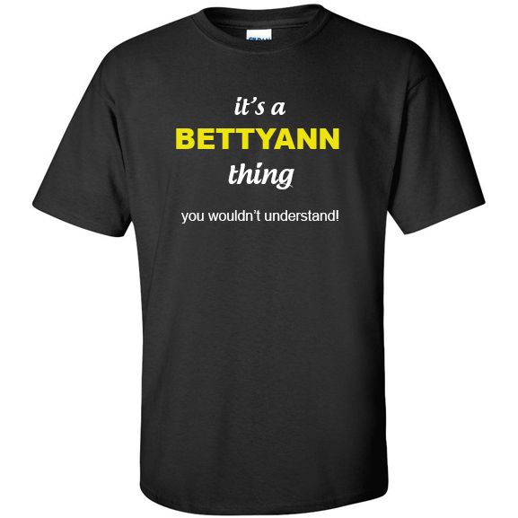 t-shirt for Bettyann