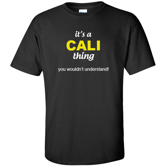 t-shirt for Cali
