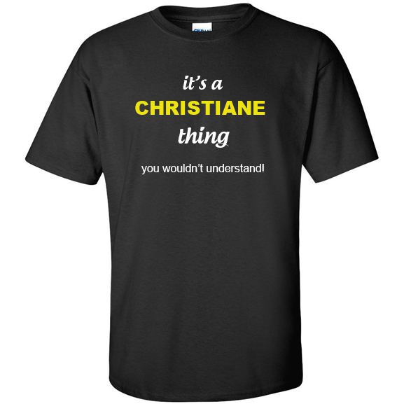t-shirt for Christiane