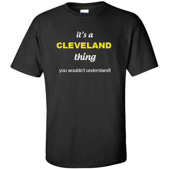 t-shirt for Cleveland