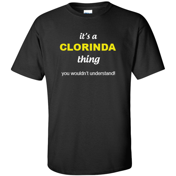t-shirt for Clorinda