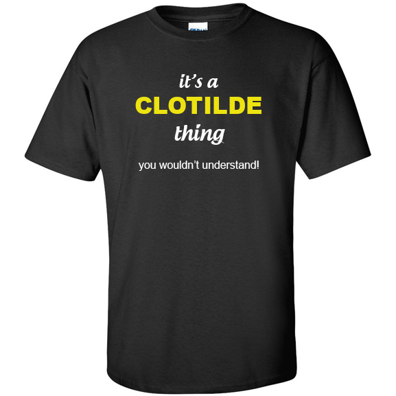 t-shirt for Clotilde