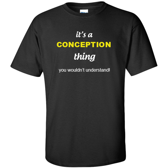 t-shirt for Conception