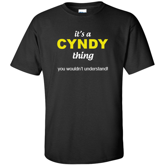 t-shirt for Cyndy