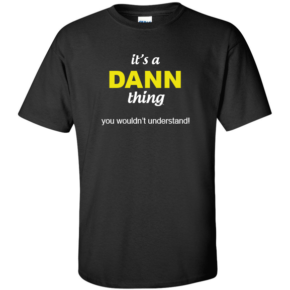 t-shirt for Dann