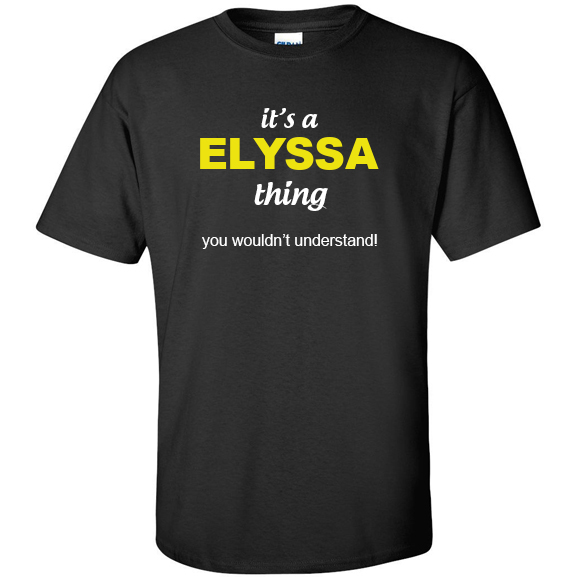 t-shirt for Elyssa
