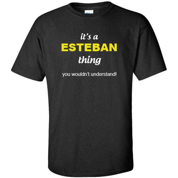 t-shirt for Esteban