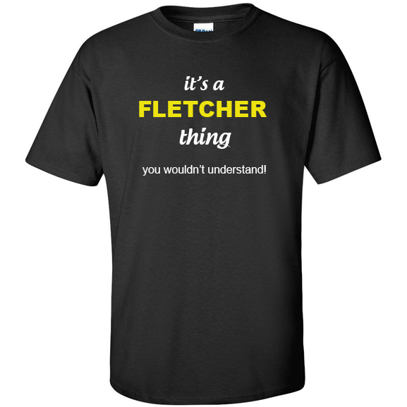 t-shirt for Fletcher