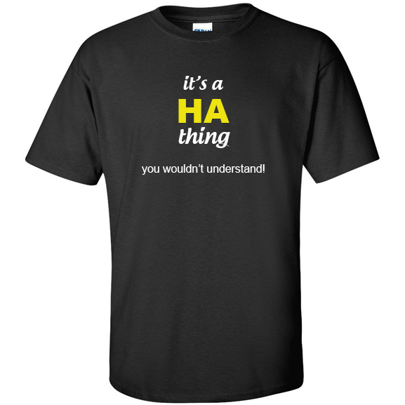 t-shirt for Ha