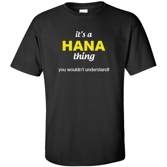 t-shirt for Hana