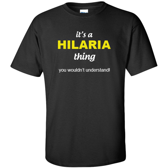 t-shirt for Hilaria