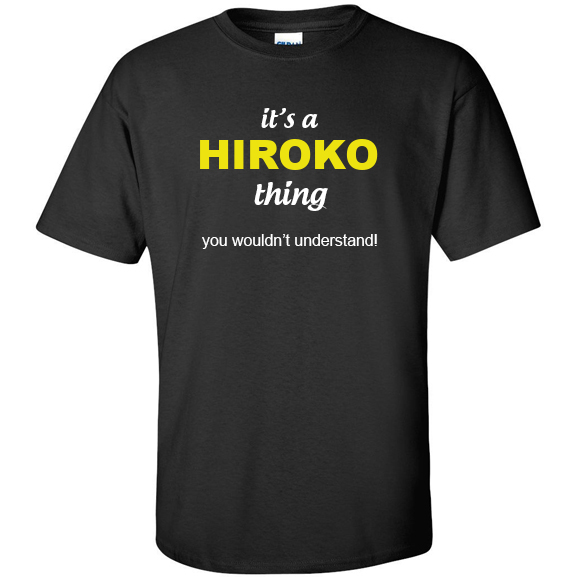 t-shirt for Hiroko