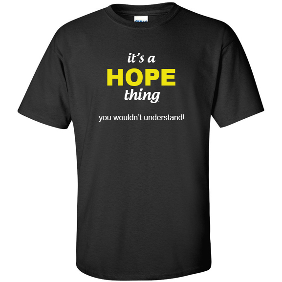 t-shirt for Hope