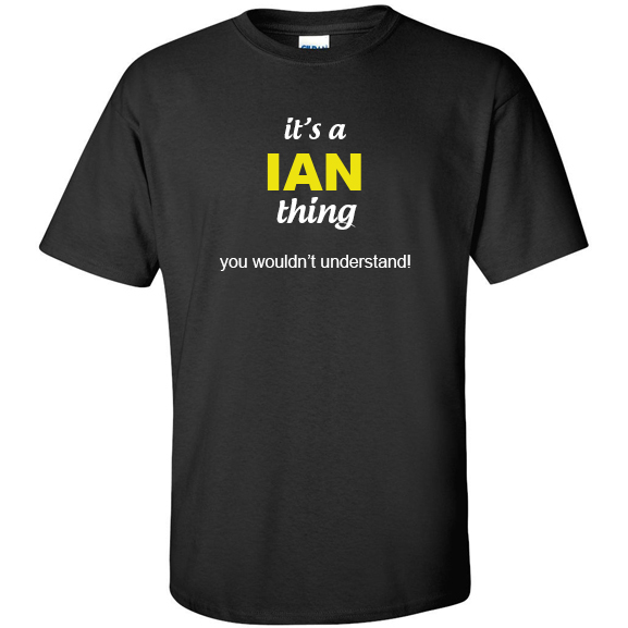 t-shirt for Ian