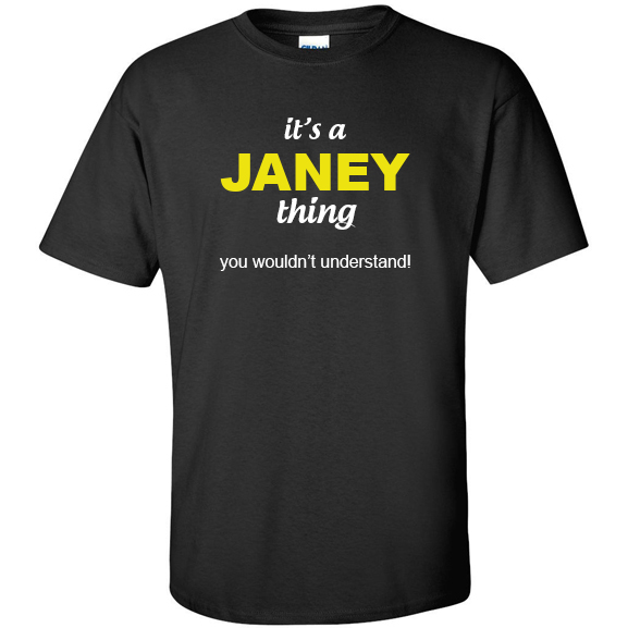 t-shirt for Janey