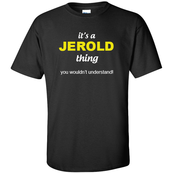 t-shirt for Jerold