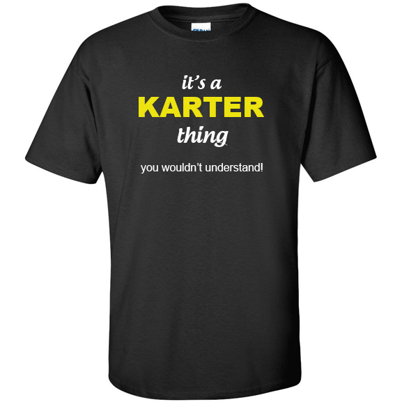 t-shirt for Karter