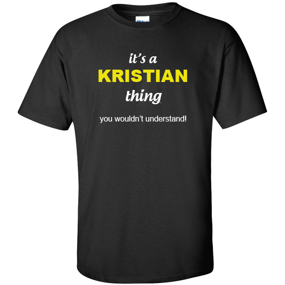 t-shirt for Kristian