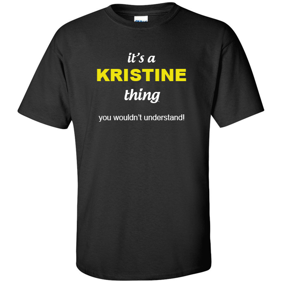t-shirt for Kristine