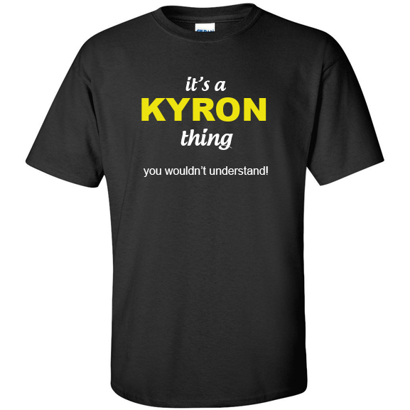 t-shirt for Kyron