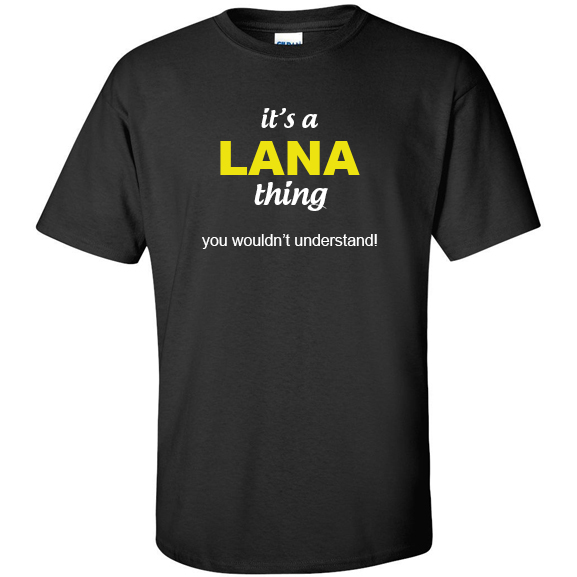 t-shirt for Lana