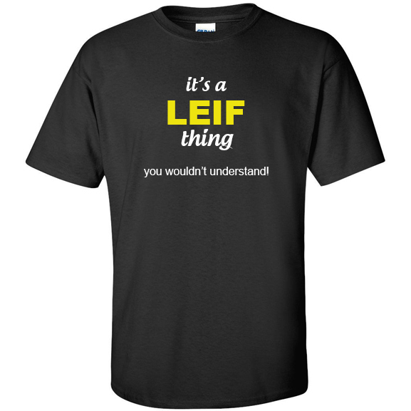 t-shirt for Leif
