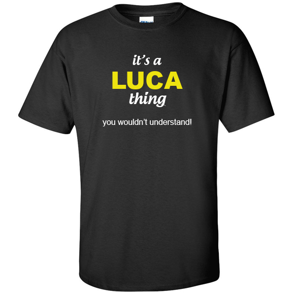 t-shirt for Luca