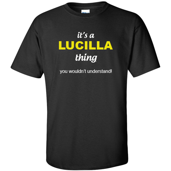 t-shirt for Lucilla