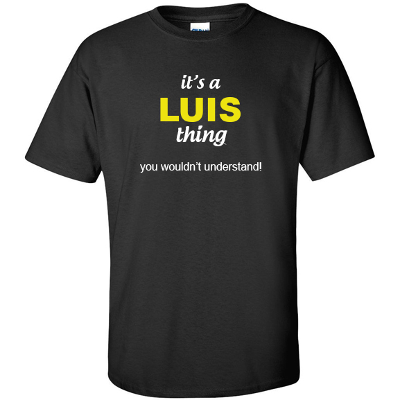 t-shirt for Luis