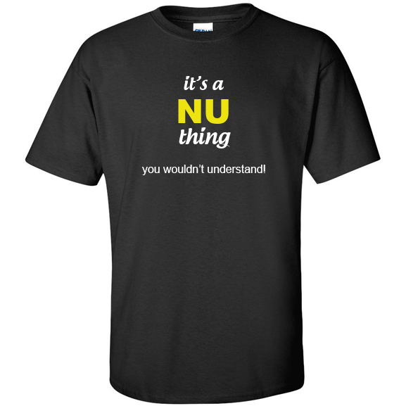 t-shirt for Nu