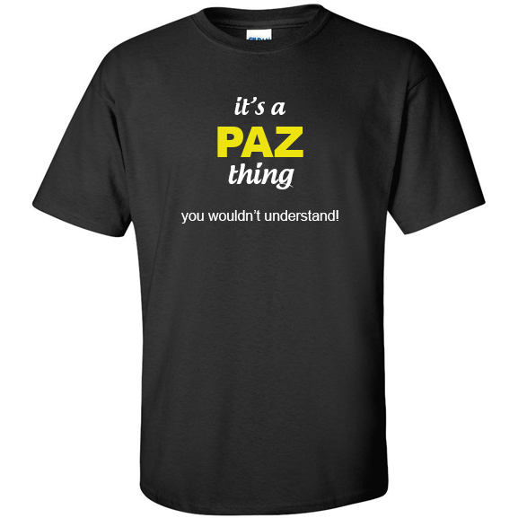 t-shirt for Paz