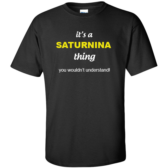 t-shirt for Saturnina