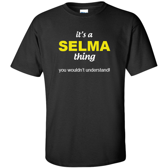t-shirt for Selma