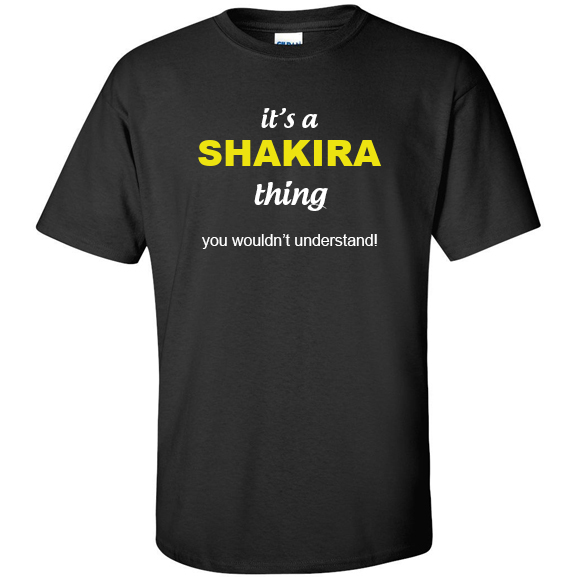 t-shirt for Shakira