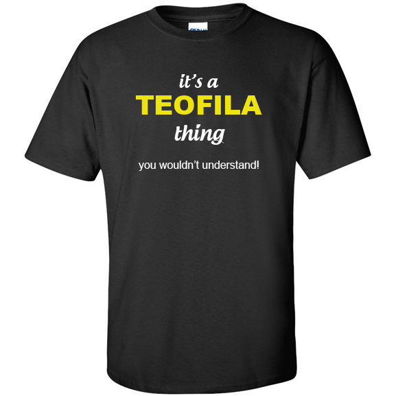 t-shirt for Teofila