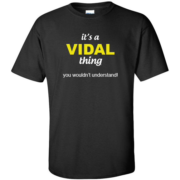 t-shirt for Vidal