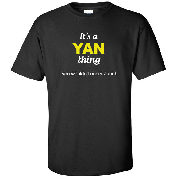 t-shirt for Yan